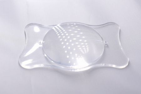 Optische Silikonkautschukteile - JH maßgeschneiderte optische Silikon-Zubehörteile. Anwendung in Silikon-Lichtleitplatte, Silikonlinse, Handwerk